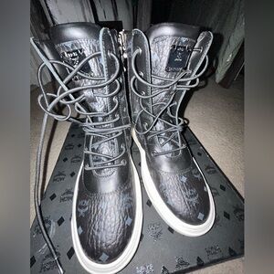 MCM sneaker boots